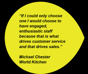 ... top three as: driving sales growth, improving customer experience and