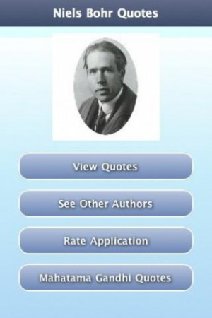 View bigger - Niels Bohr Quotes for Android screenshot