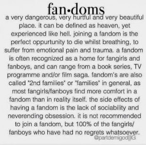 Fandom quote