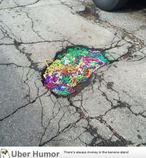 How potholes are fixed in New Orleans