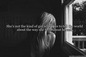 kind of girl #girl #saying #dark #photo