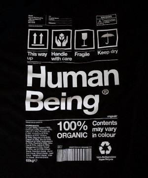 Origin68 T-Shirts – Human Being Black, £18