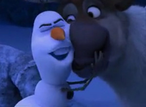 ... friends forever, frozen, good friends, snow, sven, olaf, olaf and sven