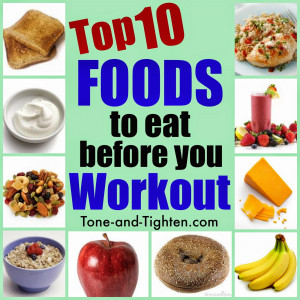 ... Foods To Eat Before Working Out – What To Eat Before Your Workout