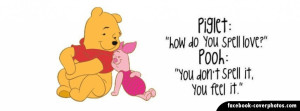 Pooh Bear Quote Cover Photo