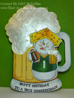 used the Beer Shaped Card from SVG Cutting Files for my project ...