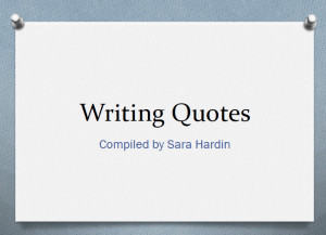 best quotes about writing