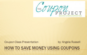 What has The Coupon Project helped you achieve?