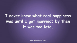 Funny Marriage Quotes and Sayings