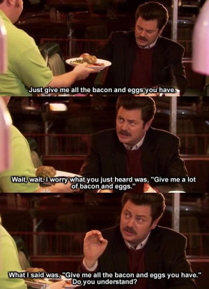 19 Hilarious Quotes From Ron Swanson