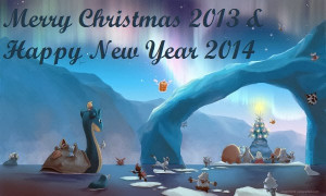 Christmas Day 2014 and Happy New Year 2015 Sayings for Greeting Cards