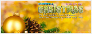 FB Cover Merry Christmas Wishes Quote FB Timeline Happy Holidays ...