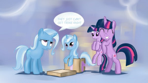 ponies twilight sparkle the great and powerful trixie my little pony ...
