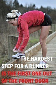 The hardest part of running is the first step out of bed at 4:30am ...