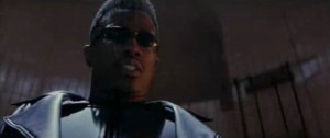 Wesley Snipes as Blade in Blade (1998)