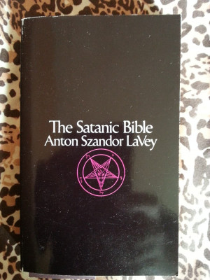 The Satanic Bible Vey Anton Szandor And Lavey