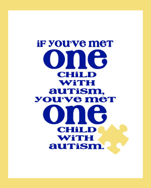 kids who have autism are extremely intelligent they just have to