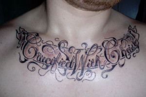 28 Intriguing Chest Tattoo Quotes - 25