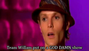 My Favorite Willam Quotes (In gif form)