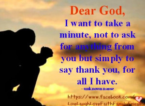 You Lord for all Your blessings...Blessed, Prayer, God, Thank You Lord ...