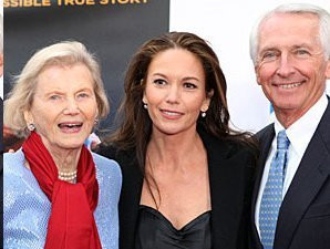 Penny Chenery and Diane Lane