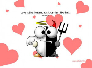 Love is like Heaven
