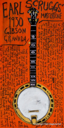 Earl Scruggs Vintage 1930 Gibson Gr anada Mastertone Banjo ...