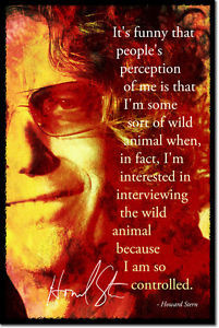 ... -STERN-SIGNED-ART-PHOTO-POSTER-AUTOGRAPH-GIFT-QUOTE-SHOCK-JOCK-RADIO