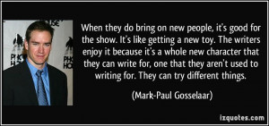 More Mark-Paul Gosselaar Quotes