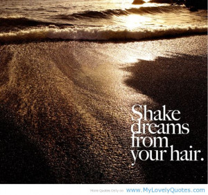 Shake dreams – Fashion awesome quotes