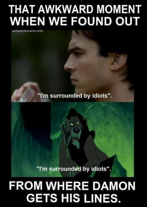 awkward moment, damon salvatore, text, tvd