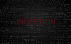 Inception Movie Quotes...