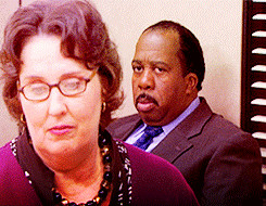 ... mine Stanley Hudson Leslie David Baker eg3 I miss you like craaaaaaazy