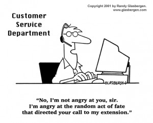 Customer Servicer Cartoons, rude customer service