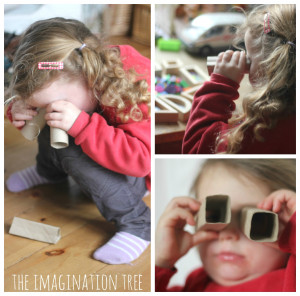 made up a little rhyme that we could chant as we stomped around ...