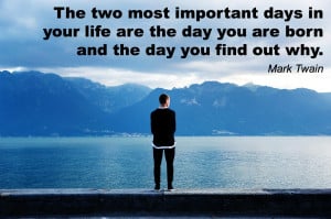 Inspirational quote from Mark Twain