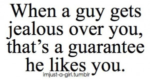 Why every girl loves jealous guys
