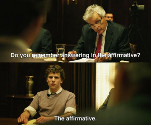 The Social Network (2010) ~ Movie Quotes