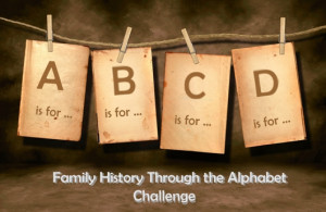 Family History Through the Alphabet Challenge ~J