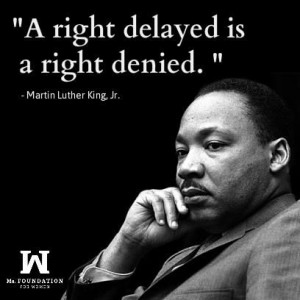Dr. Martin Luther King's words still resonate as we continue to fight ...