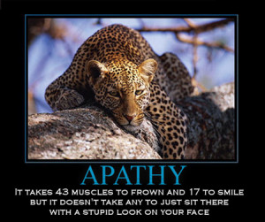 Is Apathy Bad For Your Health?