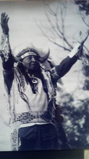 Picture of Chief David Bald Eagle, Sitting Bull's Grandson. #History
