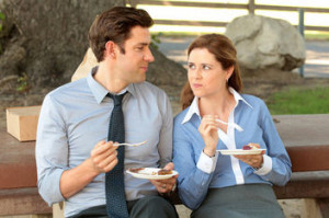 Pam and Jim—as in, Pam + Jim = FOREVER; a couple that can look cute ...