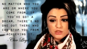 Quote From Cher Lloyd