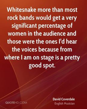 More David Coverdale Quotes