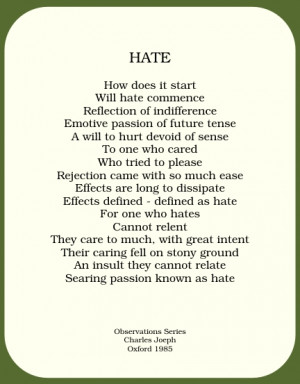 hate poems