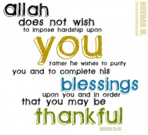 14# Wordless Wednesday: Thank you Allah.