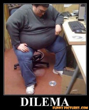 fat guy dilema problem