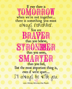 Free Winnie the Pooh Quote Printable {Celebrating the Re-Release of ...