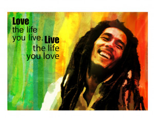 ... Canvas Bob Marley Inspirational Gift print motivational poster Quote